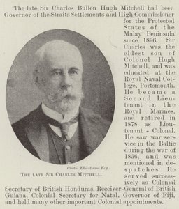 Den bortgångne Sir Charles Mitchell