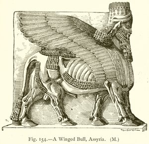 En bevingad tjur, Assyrien