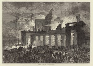 Bränning av det gamla operahuset, Paris
