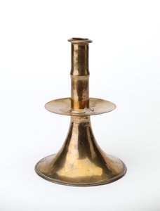 Ljusstake, ca 1650-99 (mässing)