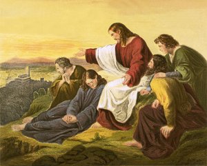 Kristus profeterer over Jerusalemswed