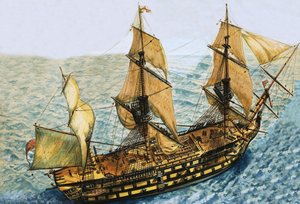 Oidentifierat segelfartyg