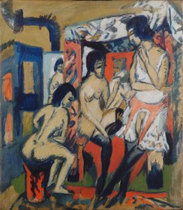 Nakenbilder i studio, 1912
