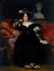 Porträtt av Madame Jules-Antoine Droz, 1833