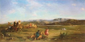 Gaselljakt i Chott el-Hodna, 1856