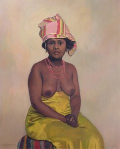 Afrikansk kvinna, 1910
