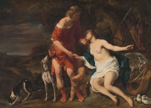 Venus och Adonis, 1657-60