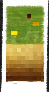Genesis Day 3: Vegetation, 2014, (digital målning)