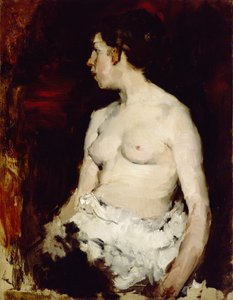 Sittande naken, ca 1879