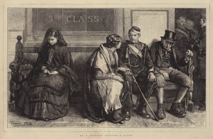 På en järnvägsstation, en studie