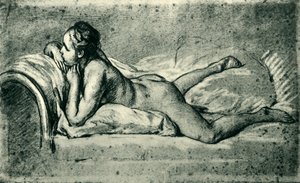 Liggande kvinnlig naken, 1751, 1943.