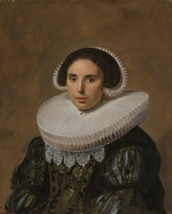Porträtt av en kvinna, ca. 1635