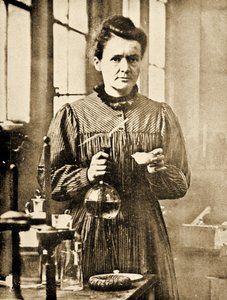 Porträtt av Marie Curie c.1901