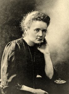 Porträtt av Marie Curie c.1901