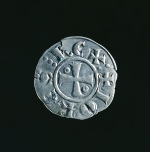 Mynt av Johannes av Brienne (ca 1170-1237)