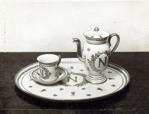Napoleons kaffeservis (porslin)