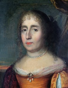 Porträtt av Madame de Scudery (1607-1701)