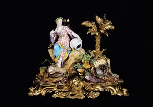 Vincennes figur av en najad (porslin)