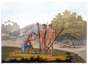 Patacho Tribesmen (färggravyr)