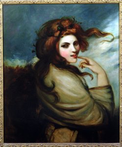 Porträtt av Emma Hamilton (ca 1765-1815)