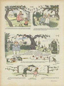 Frukter. Illustration för Le Rire