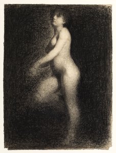 Kvinna naken, ca 1879-81