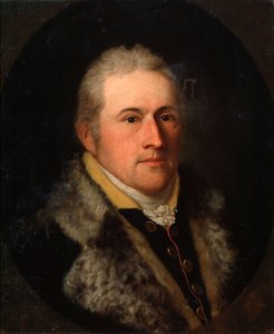 Porträtt av Clemens av Aachen.