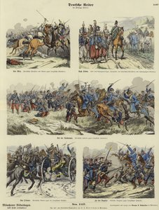 Tyskt kavalleri under det fransk-preussiska kriget, 1870-1871