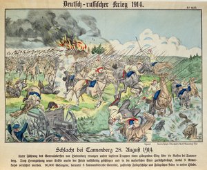 Slaget vid Tannenberg, 24 augusti 1914