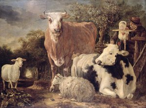 Herdsman and Herdswoman with Livestock, c.1647 