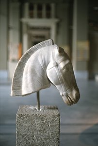 Hästhuvud (marmor)