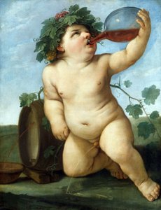 Drickande Bacchus Boy, c.1623.