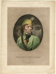 Porträtt av Tadeusz Kosciuszko 1746-1817, 1795