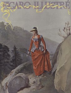 Omslag till Le Figaro Illustre, augusti 1891