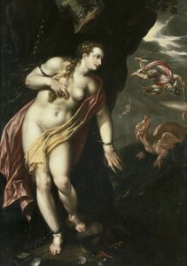 Perseus och Andromeda, ca 1600