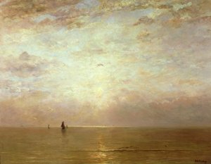 Solnedgång, ca 1887