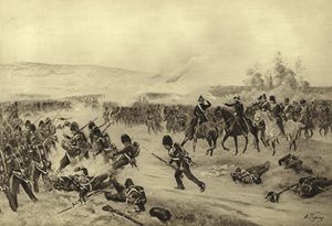 Slaget vid Alma, 1854 (djuptryck)