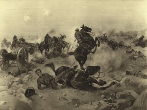Slaget vid Colenso, 1899 (gravyr)