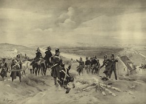 Slaget vid St Cloud, 1814 (gravyr)