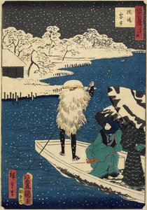 Snö i Hashiba, juli 1864