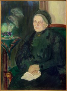 Porträtt av en äldre dam (Emma Turck)