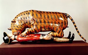 Tipus tiger, ca 1790 (trä)