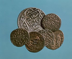 Mynt från Timuridperioden, 1370-1505 (metall)