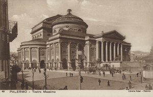 Massimo Theatre, Palermo, Sicilien