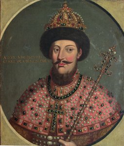 Porträtt av tsar Alexei Mikhailovich (1629)