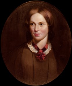 Porträtt av Charlotte Bronte (1816-55)