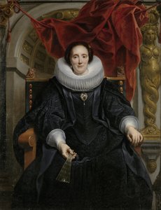 Porträtt av Catharina Behaghel, 1635
