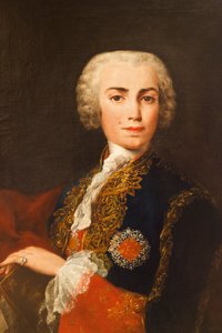 Porträtt av Farinelli, ca 1750-52