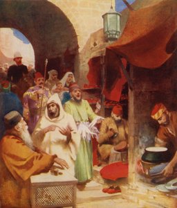 En orientalisk basargata