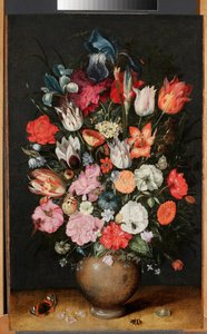 Vas med blommor